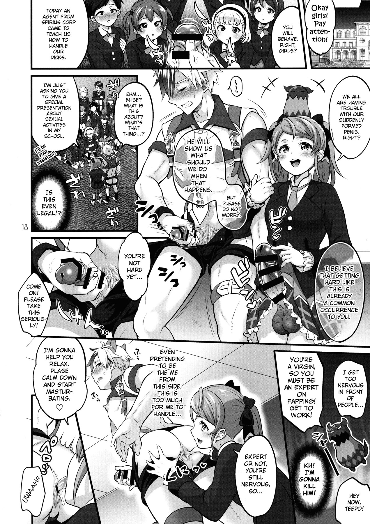 Hentai Manga Comic-Being Thrust Into a World Filled With Futanari-Read-17